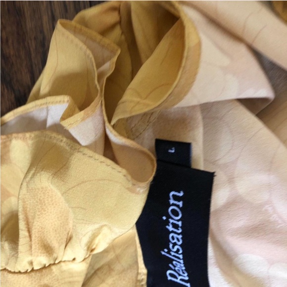 Realisation Par Mary Jane dress in Sunflower Size L - Picture 4 of 4